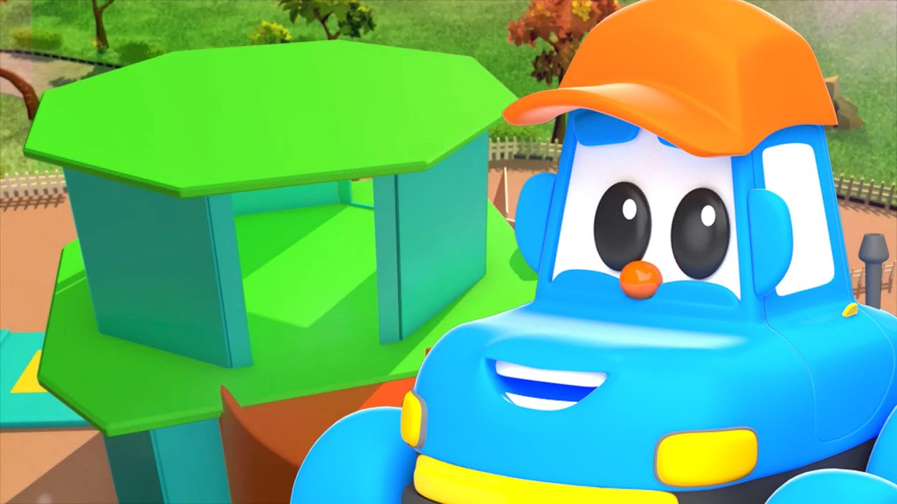 Hector Builds A Forever Home, Car Formation and Preschool Song for Kids