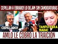 KARMA A EBRARD! NO METIÓ NINGÚN DIPUTADO. AMLO LE COBRA TRAICIÓN. NI LAS MANOS METIÓ