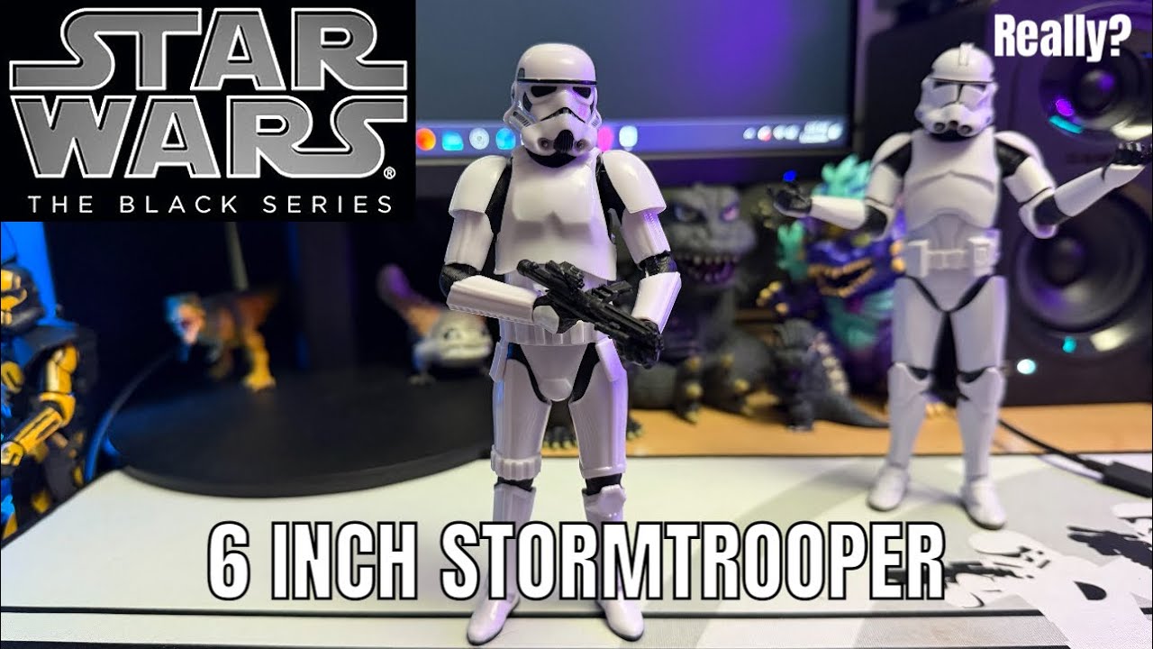 Hasbro Sure Did Improve This 6 Inch Stormtrooper Figure (SOME)