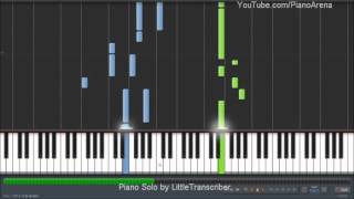 Video thumbnail of "Flo Rida - Whistle (Piano Cover) by LittleTranscriber"