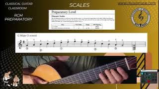'MUSAMUSE' Music lessons For RCM preparatory level guitar students.
