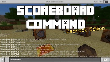 The Scoreboard Command In Minecraft Bedrock Edition