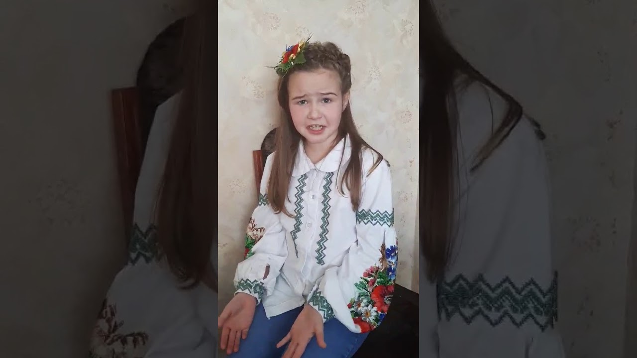 Хитриченко Поліна. Виступ на конкурсі \"Змагаймось за нове життя!\" - YouTube