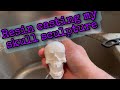 Resin casting of a sculpture