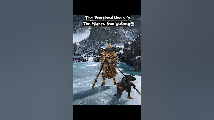 Sun Wukong v/s Destined One | Amazing Fight #fyp #blackmythwukonggameplay #ps5 #trendingshorts