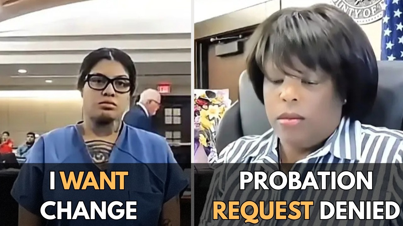 Judge Denies Probation Request And Sentences Woman To 9 Years - YouTube
