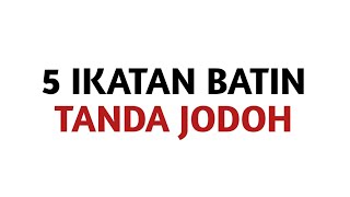 Download Lagu 5 IKATAN BATIN TANDA JODOH - Jonathan Manullang MP3 Download Lagu 5 IKATAN BATIN TANDA JODOH - Jonathan Manullang MP3