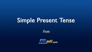 ESLgold.com Simple Present Tense Video