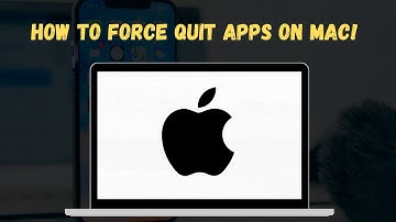 How to FORCE QUIT Apps on Mac! 🤬 (When They