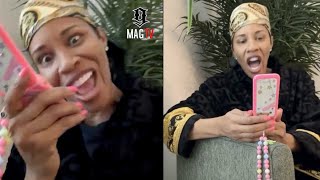 "They Done Put The Number On Facebook" Tia Kemp Flip Phone Number Gets Leaked & Things Go Left! 😱