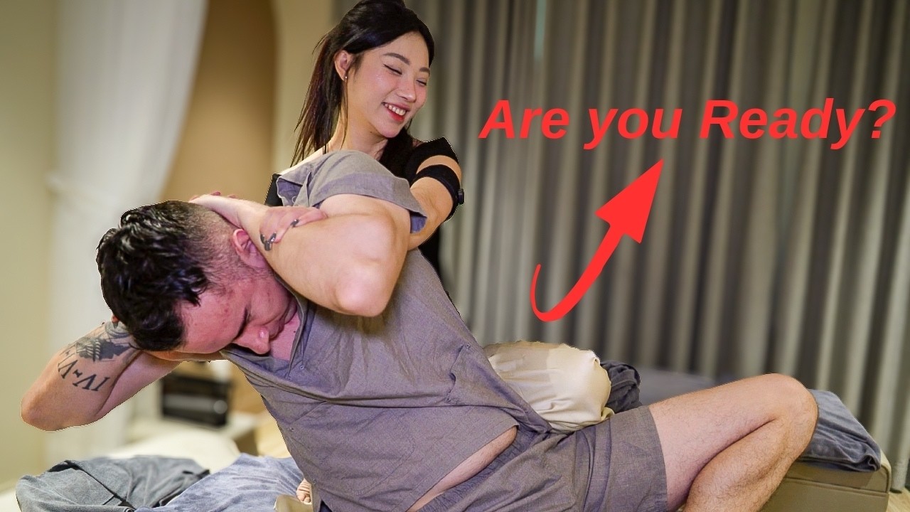 ASMR: Потрясающая модель делает расслабляющий массаж во Вьетнаме | Глубокий массаж тканей