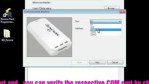 #3 Renesas Flash Programmer, Code Programming to Renesas IC