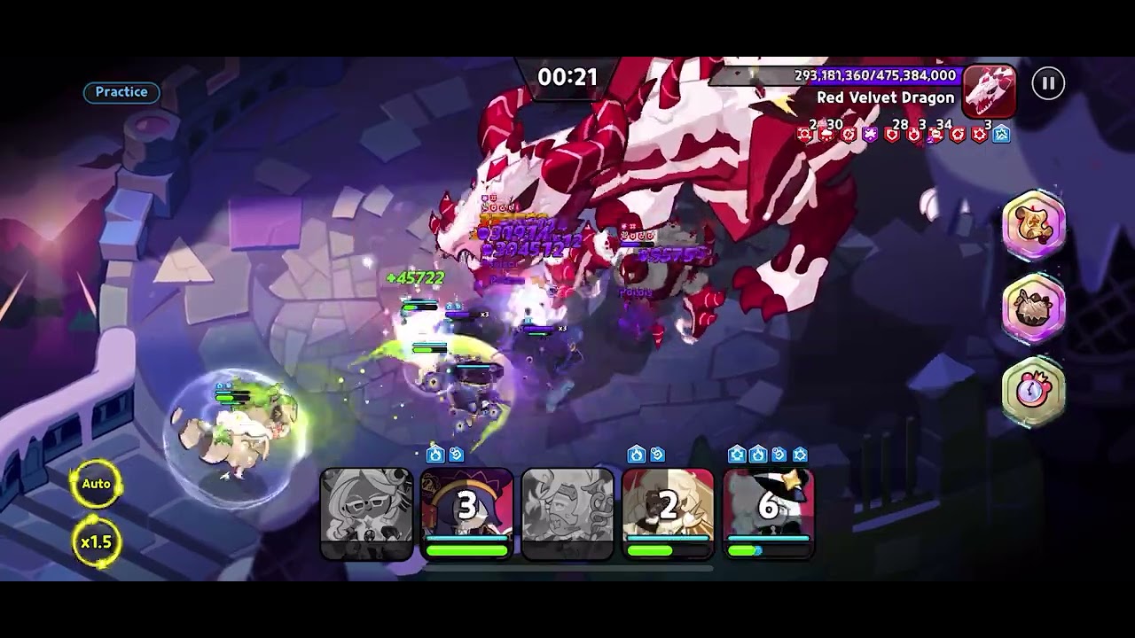 Red Velvet Dragon | Cookie Run Kingdom Guild Boss Battle - YouTube