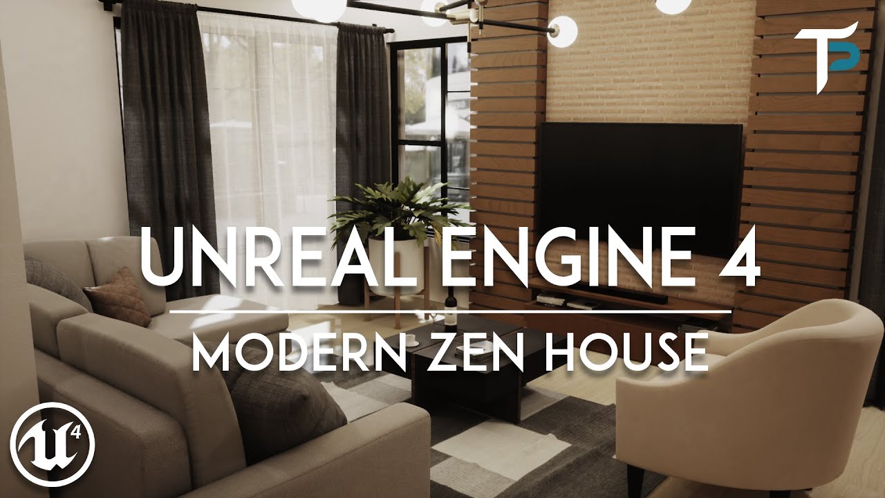 Unreal Engine 4 - ArchViz - Modern Zen House Design