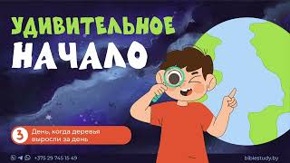картинка: День, когда деревья выросли за день | Рассказы для детей о сотворении планеты Земля