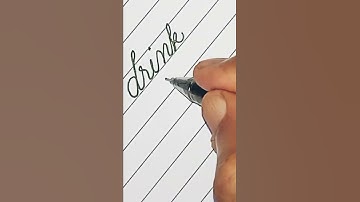 Handwriting practice for beginners in English #shorts #youtubeshorts #cursive