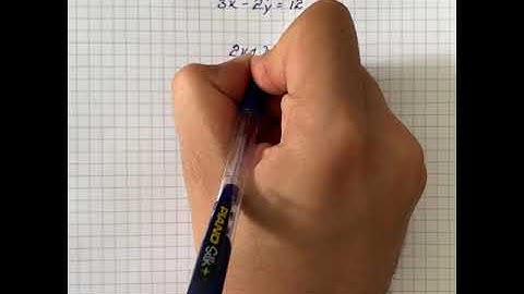 Use elimination to solve the system of equation:2x+2y=-2, 3x-2y=12 | Plainmath