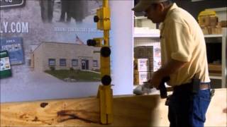 AES Raptor All-In-One Guardrail System - Screw Down Installation