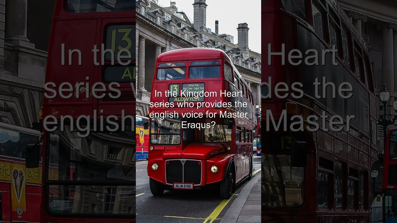 Trivia Quiz! In the Kingdom Heart series who provides the english voic