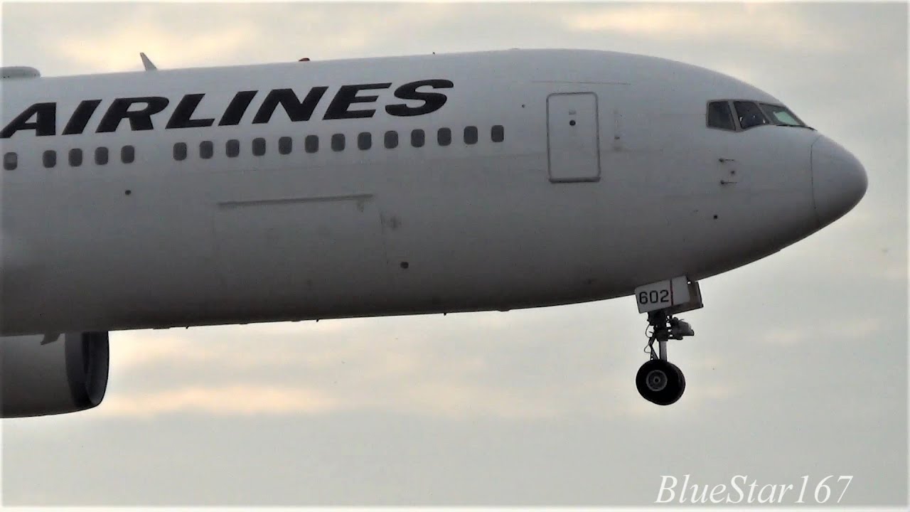 Japan Airlines Boeing 767-300ER (JA602J) landing at ITM/RJOO (Osaka - Itami Int'l) RWY 32L