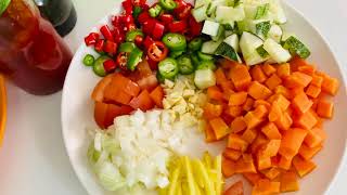 Cara paling mudah memasak siakap 3 rasa.  (Pedas, masam , manis)