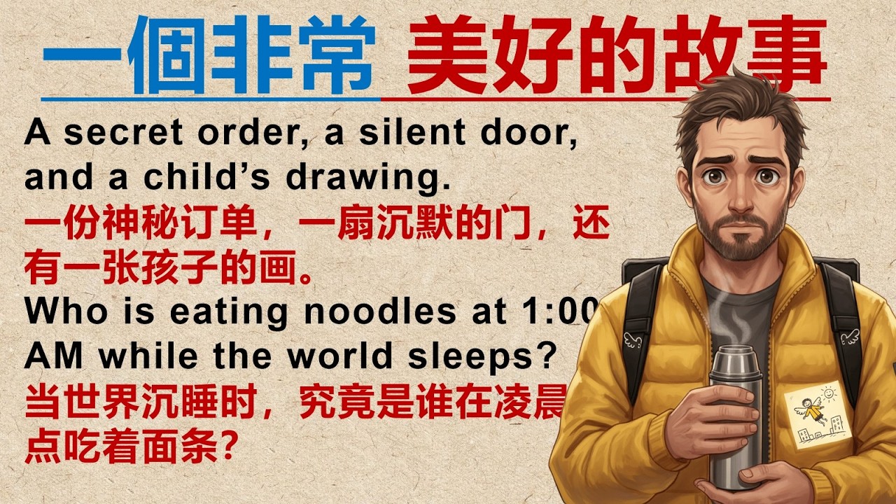 適合初學者的英文故事 | 慢速聽力與閱讀練習 | English Story Level 1