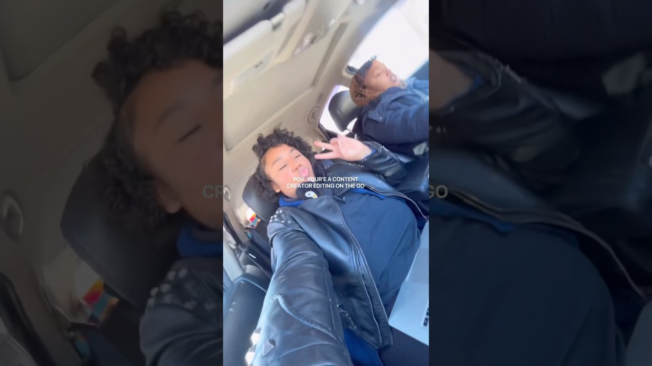 The life of a content creator is working 24/8 non stop! Remember everything is content and to film