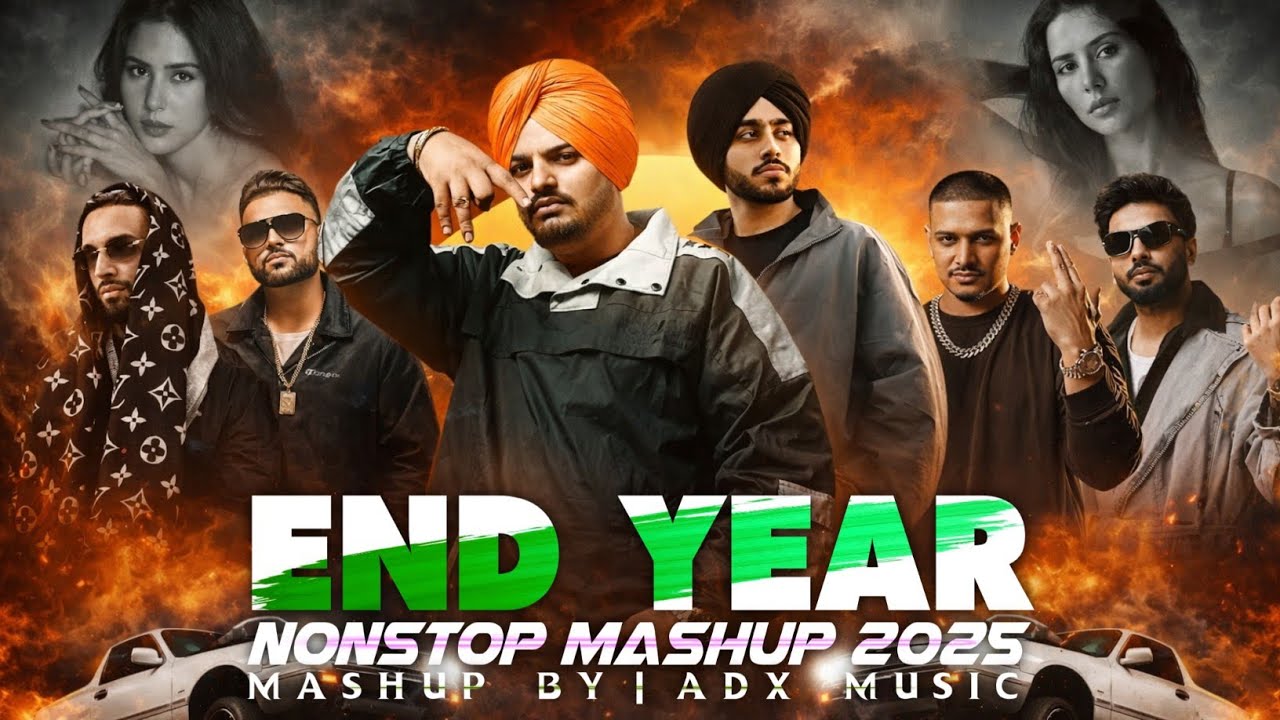 End Year Nonstop Mashup 2025 | Sidhu Moose Wala X Shubh X Karan Aujla | Nonstop Jukebox ADX Music 