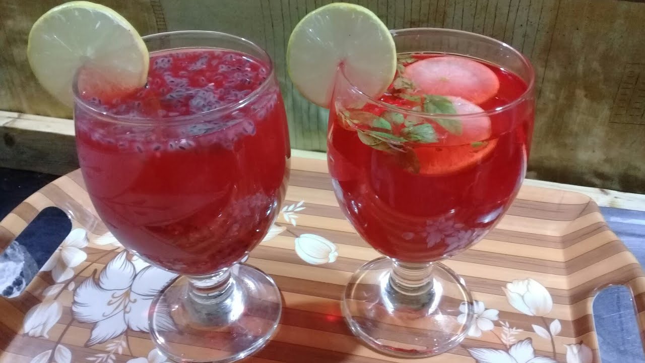 2 Ways to make JameShirin Summer Special Refreshing Drink recipes