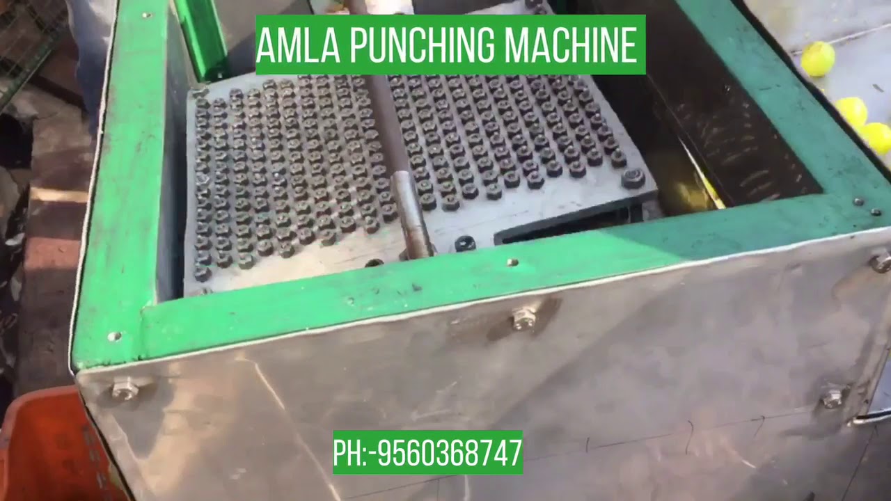 Amla punching machine in good price ph 9560368747 YouTube