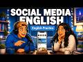 English for Social Media 📱 | Likes, Comments and Captions | Real English Conversation Practice