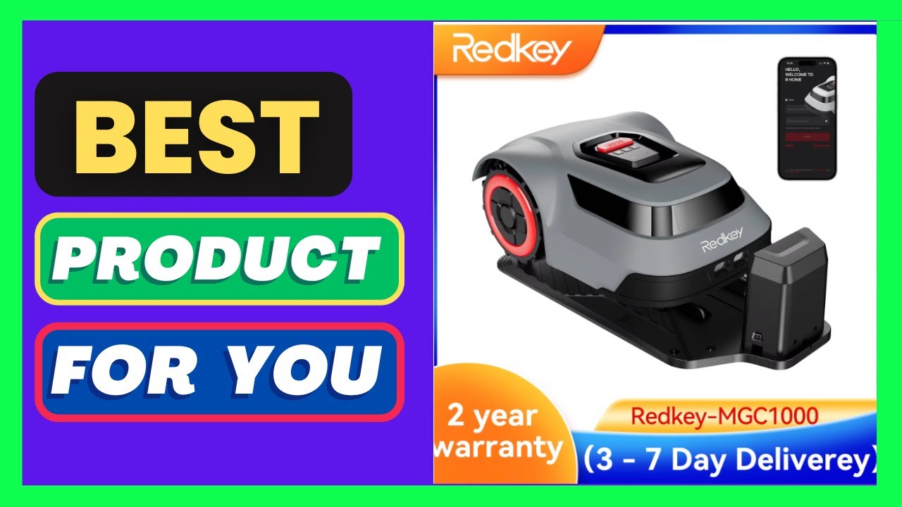Redkey MGC1000 Lawn Robot with Boundary