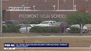 14-year-old Union County boy faces felony charges for making false gun threat at school, Sheriff say