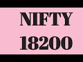 #nifty 18200 prediction and #bankniftytomorrow