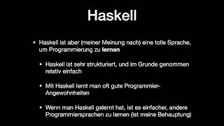 Einführung - Programmieren lernen mit Haskell