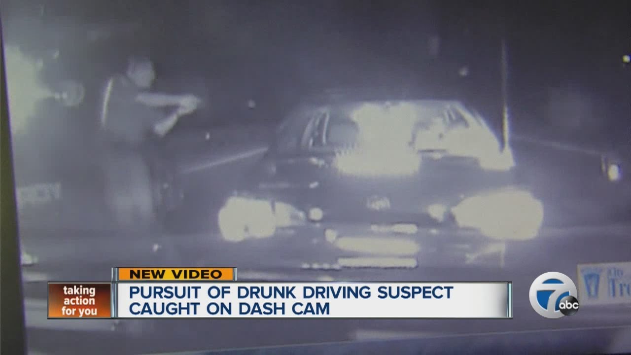 Police of drunk driving suspect caught on dash cam - YouTube