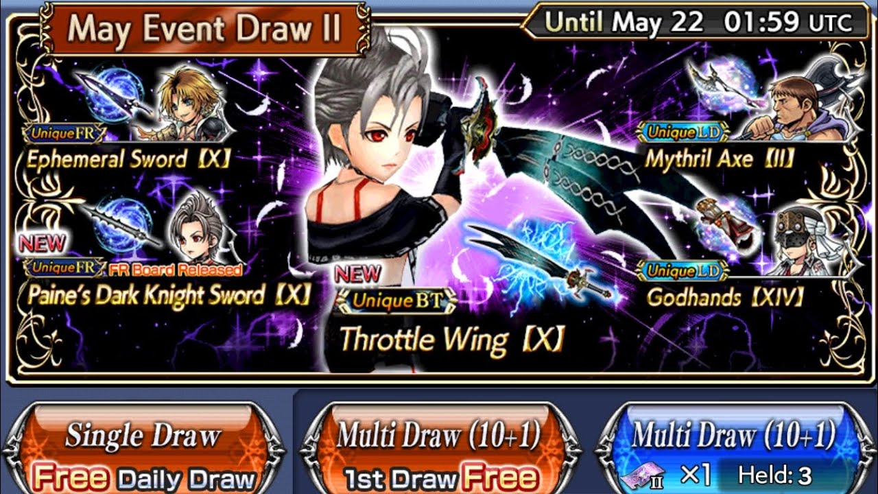 Paine Really Gave Me Paine! Paine FR BT Pulls! [DFFOO GL]