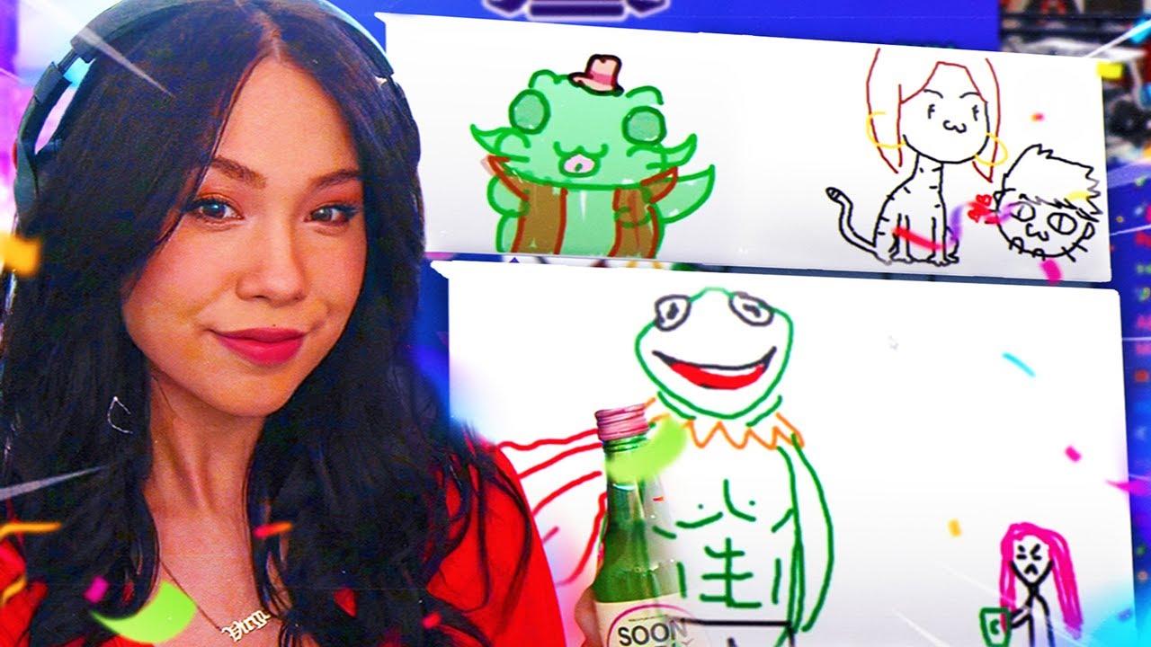 drunk gartic phone for my 24th bday!