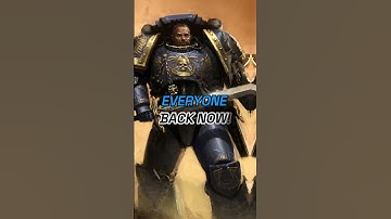 Even Astartes Respect Imperial Guard Artillery