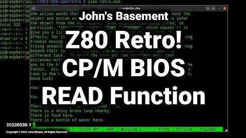 Z80 Retro #28 - CP/M BIOS READ Function First Draft