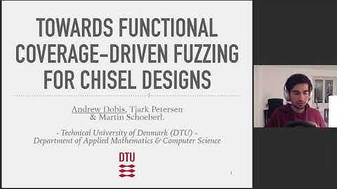 Towards Functional Coverage-Driven Fuzzing for Chisel Designs - WOSET 2021