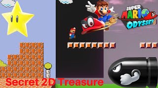 Super Mario Odyssey: Gameplay Walkthrough Part 91 - Secret 2D Treasure