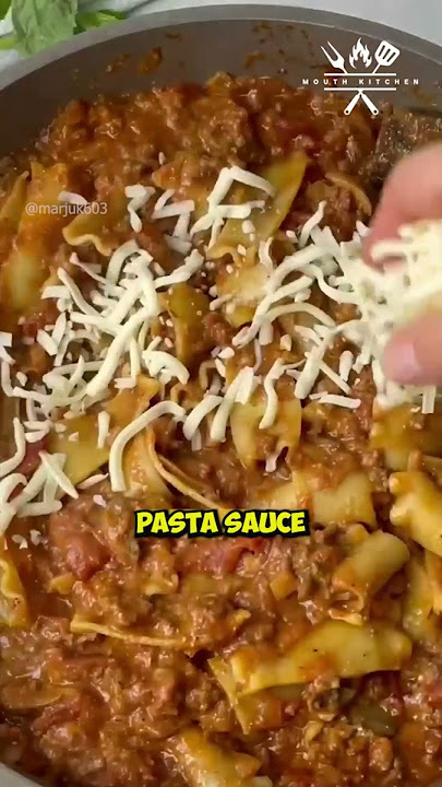 Easy No-Bake Lasagna Recipe | Quick & Easy Dinner.