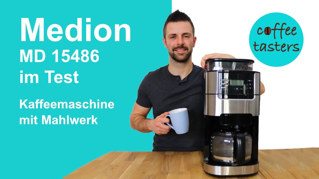 Medion Kaffeemaschine Mit Mahlwerk Md Test Erfahrungsbericht Youtube