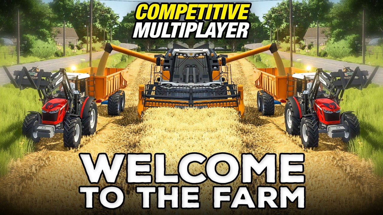 WELCOME TO THE FARM - Farming Simulator 25 - Competitive MP | Episode 1