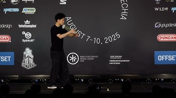 9th Place – Kohei Nishimura – 1A Semi final – World YoYo Contest 2025