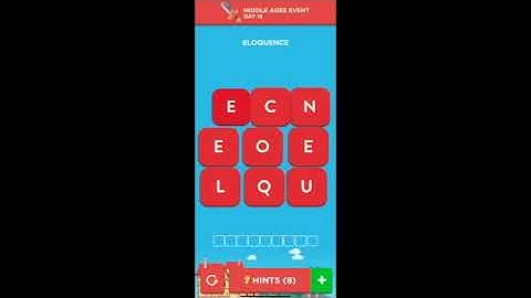 WordBrain 2 Middle Ages Event Day 19 May 26 2021 Answers and Solutions