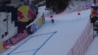 Crash Kitzbühel Downhill 2024