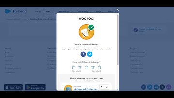 Interactive Email Forms In Salesforce Trailhead