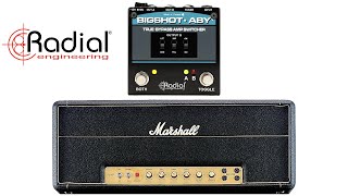 Radial BigShot ABY with Marshall Plexi Amps